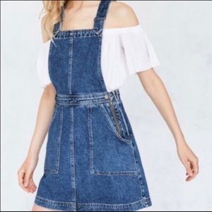Denim Overall Dress